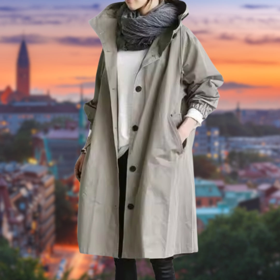 Gunilla™ | Elegant, vattenavvisande trenchcoat