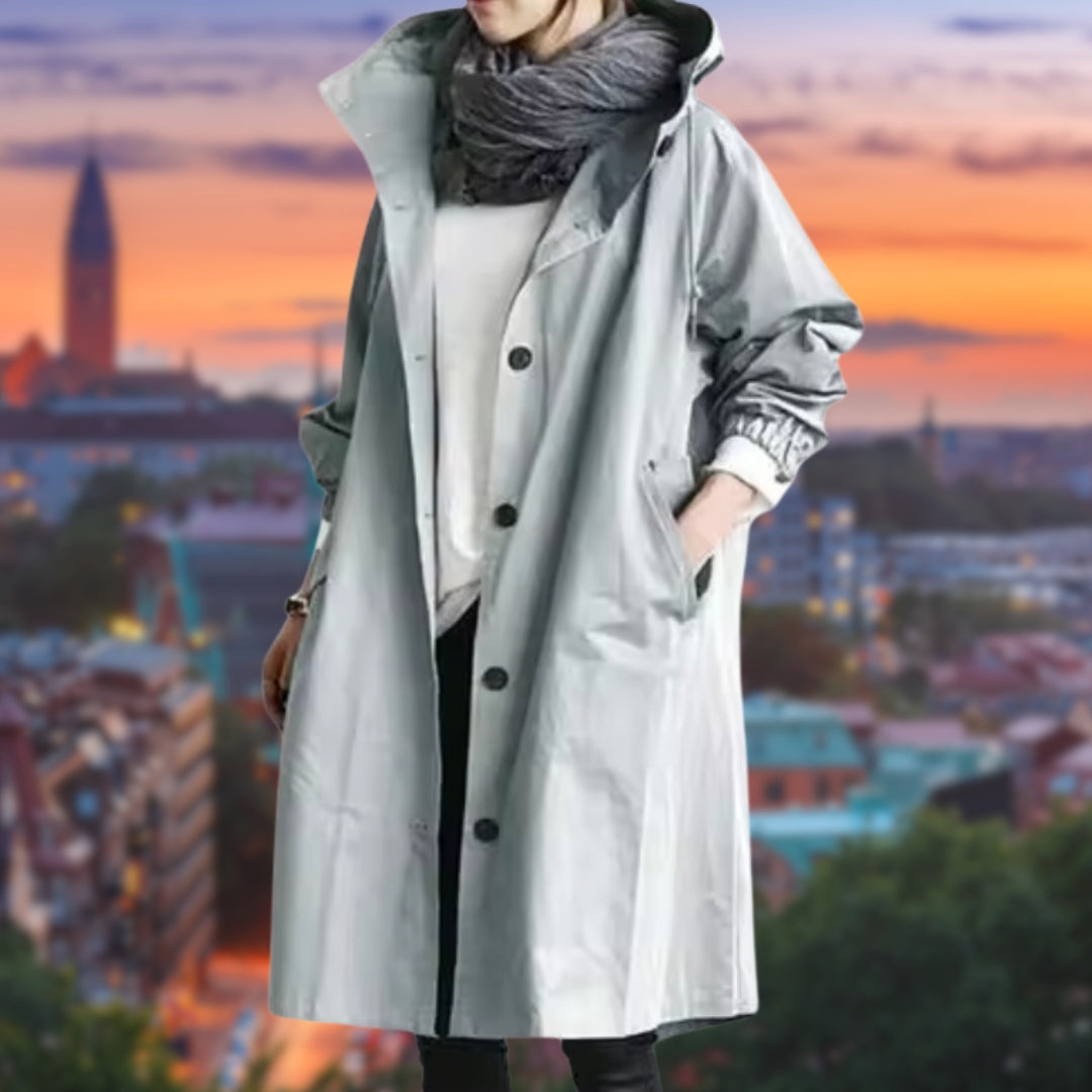 Gunilla™ | Elegant, vattenavvisande trenchcoat