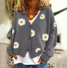 Daisy™ | Unik blommig cardigan - värme och stil i ett!