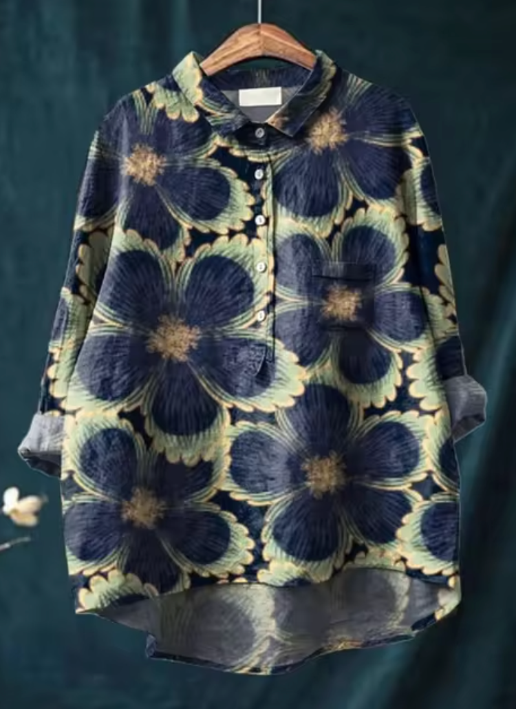 Yvonne™ | Blouses with Floral Print